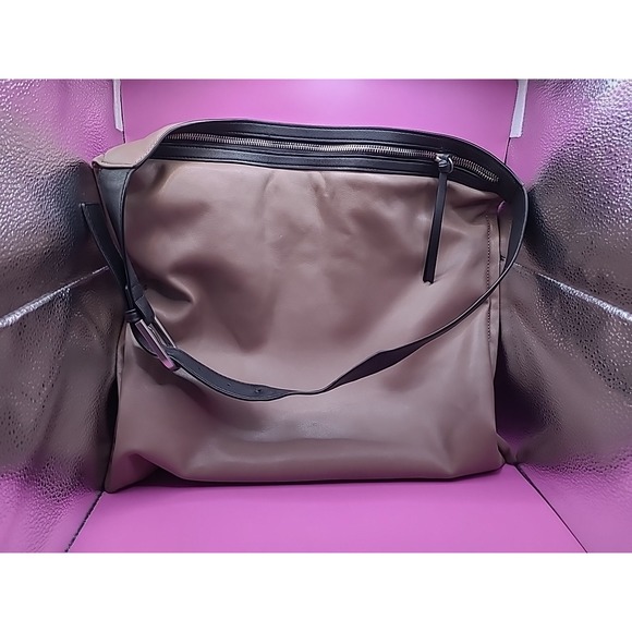 Adolfo Dominguez Buckle Strap Shoulder Bag - Picture 3 of 12